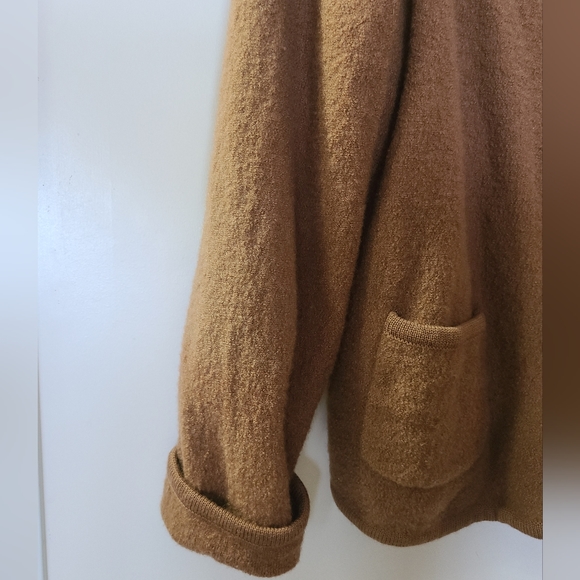 Vintage Wool Teddybear Button Front Jacket - Size M - Picture 4 of 9